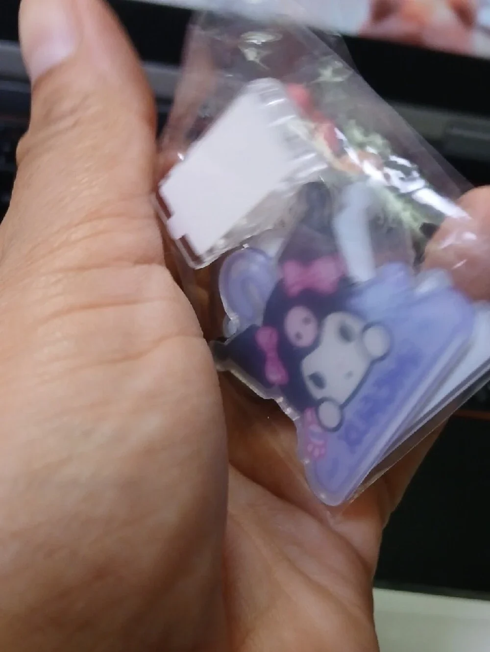 Kuromi Themed Sticker & Washi Tape - Purple